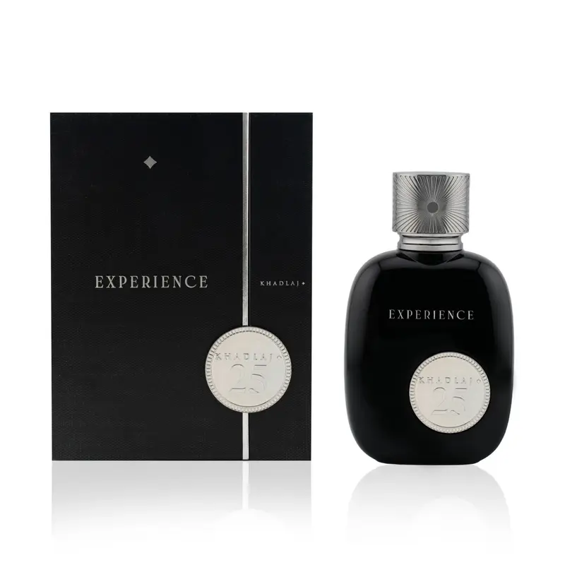Khadlaj 25 Experience for Unisex Eau de Parfum Spray, 3.4 Ounce