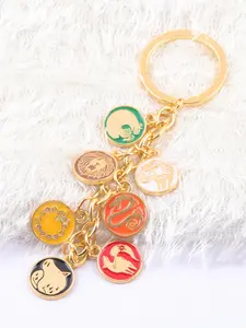 Anime Themed Keychain, Cute Cartoon Animal Design Keychain for Women & Men, Fashion Accessories for Daily Use, Trendy All-match & Exquisite Keychain for Birthday Gift