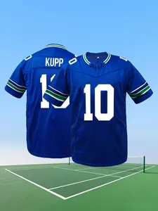 Men's Seattle #11 #12 #9 #10 Football Jersey, Sport Jersey, Loose Fit Short Sleeve Top, Breathable Embroidered Design, Perfect for Training and Competition, Casual Daily Wear, All-Season Versatile Tee, Comfortable & Stylish,Fan's Gift