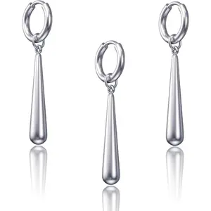 3 Pcs Roronoa Zoro Earrings, One Piece Anime Figure Zoro Cosplay Jewelry, Surgical Steel Dangle Hoop Earrings for Women Men