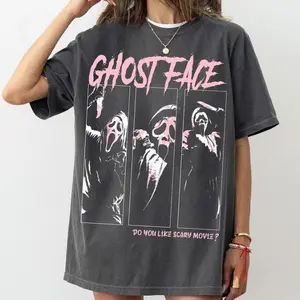 Ghostface Horror Movie Tshirt, No You Hang Up Halloween Shirt, Scary Movie Graphic Tee, Horror Scary Movie Tee, Horror Fan Gift Unisex
