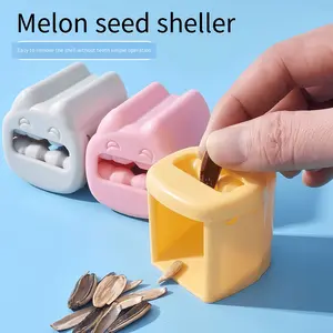 Melon Seed Peeler, Sheller, Sunflower Seed Sheller, Manual Sunflower Seed Peeler with Simple Operation, Fruit Cracking Tool, Kitchen Tool, Sunflower Seed Sheller