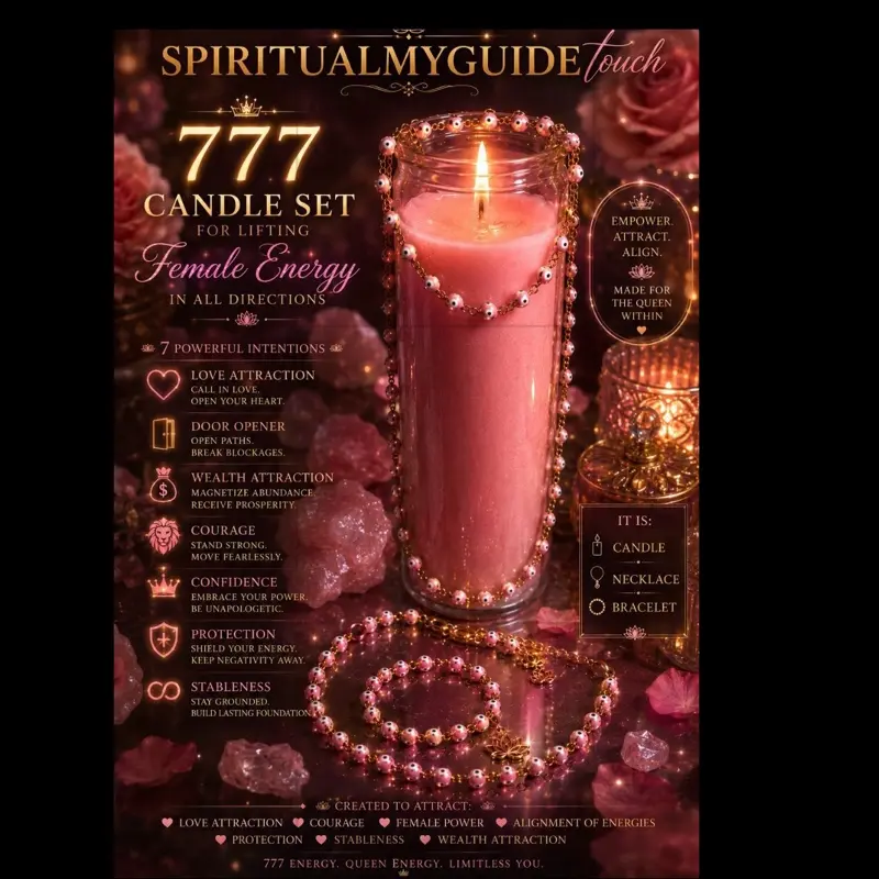 777 Female Power Ritual Set By SPIRITUALMYGUIDEtouch