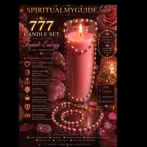 777 Female Power Ritual Set By SPIRITUALMYGUIDEtouch