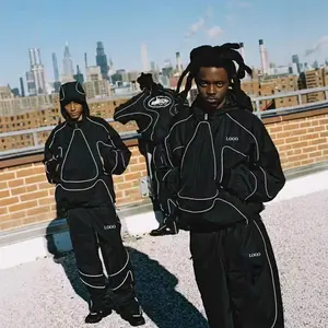 LOGO Hoodie Men Casual Hooded Jacket Pants SpringStatements