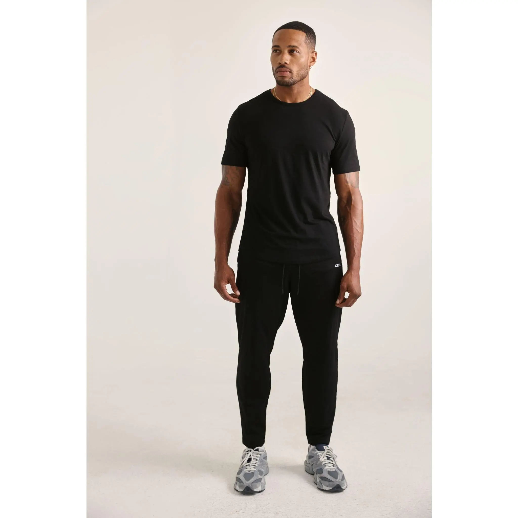 Black Essentials Active Joggers