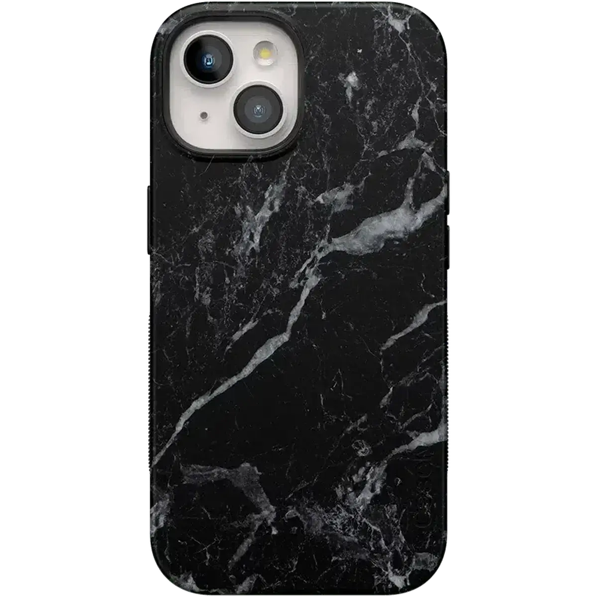 Casely iPhone 15 Case | Black Pearl Marble | Bold Protective Design | Compatible with MagSafe