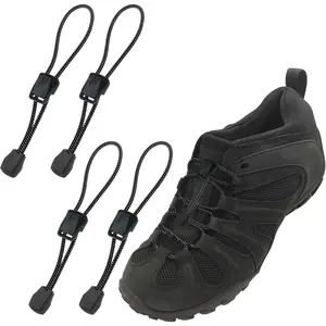 2 Pairs Elastic Shoe Laces for Merrell Stretch Water Shoes,  Stretchy No Tie Shoelaces Replacement Laces