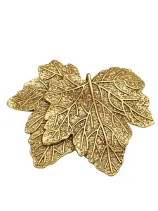 Vintage Leaf Design Brooch, Fashionable Clothes Accessories for Women & Men, Trendy All-match & Exquisite Brooch for Birthday Gift