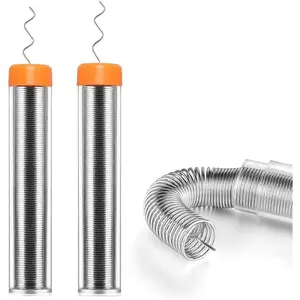 2Pcs Solder Wire,1mm Diameter Rosin Core Solder for Electronic Electrical Soldering Components Repair(Net 20g),
