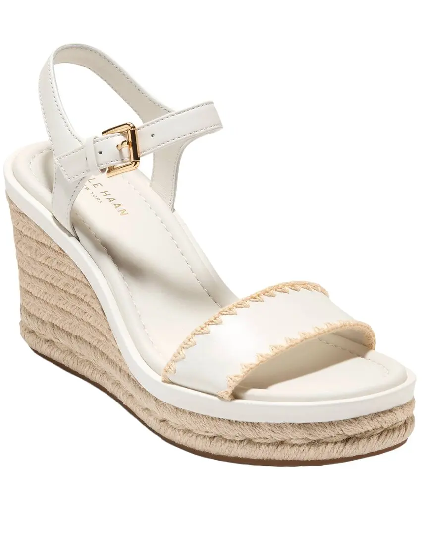 Cole Haan CF Asbury Leather Espadrille Sandal
