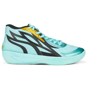 PUMA Mens Mb.02 X Honeycomb Basketball Sneakers Shoes - Blue PUMA Mens Mb.02 X Honeycomb Basketball Sneakers Shoes - Blue