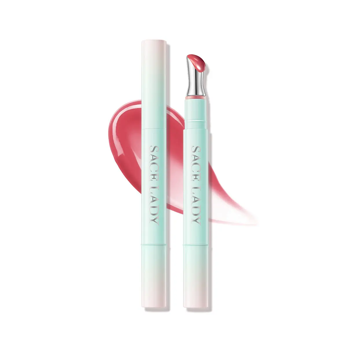 Icy Kiss Glossy Tint Long Lasting 12 Hour Moisturizing Lip Color, Mirror Finish Lip Color, Glossy Moisturizing Liquid Lipstick, Non-Drying, Tinted Lip Oil, Rich and Versatile Color