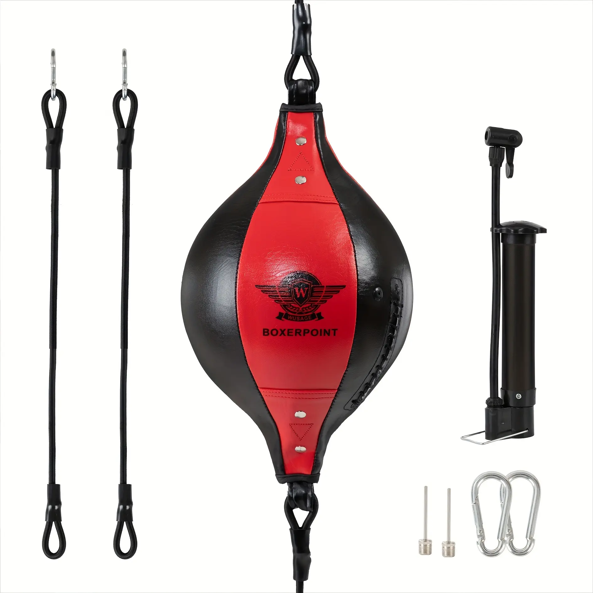 Boxing Reaction Speed Ball Double Ended Ball MMA Training Home Gym Using Boxing Speed Ball with Rope Pump