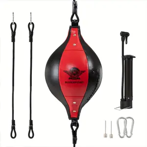 Boxing Reaction Speed Ball Double Ended Ball MMA Training Home Gym Using Boxing Speed Ball with Rope Pump