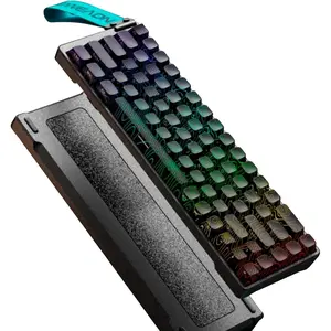 EWEADN Tank68 Pro Rapid Trigger   Wired Gaming Mechanical Keyboard,  Alloy Housing, Adjustable Actuation, 8K Hz Polling Rate, Hall Effect Gasket-Mounted, RGB HotSwap