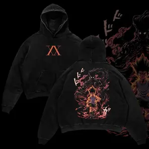 Gundam | Washed Tee Hoodie Sweater Double Printed “Mecha Battle Frame” — For Mecha Fans, For Gift Drops That Strike With Steel