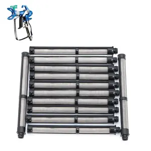 12-Pack 60 Mesh Airless Spray Gun Filters, Compatible with Graco Contractor Series, Durable Material High-Pressure Replacement Filters Filtration