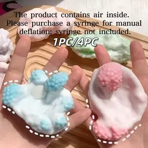 Ice Skin Handmade Stress Relief Toy, Squeeze Ball Venting Toy, DIY Relaxation Plaything, Fun and Relieving Pressure Gift, Stress Relief Squishies