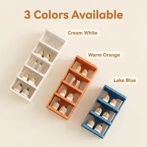 Modular Stackable Shoe Storage Organizer, Tool-Free Snap Together Entryway Shoe Shelf, Space Saving Footwear Holder Ideal for Dorms, Tiny Apartments & Closet Home Organization Must-Have