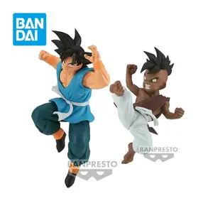 Bandai Genuine Dragon Ball Figure Toys Match Makers Competitor Son Goku VS Uub Anime Action Model Decoration Children's Gifts
