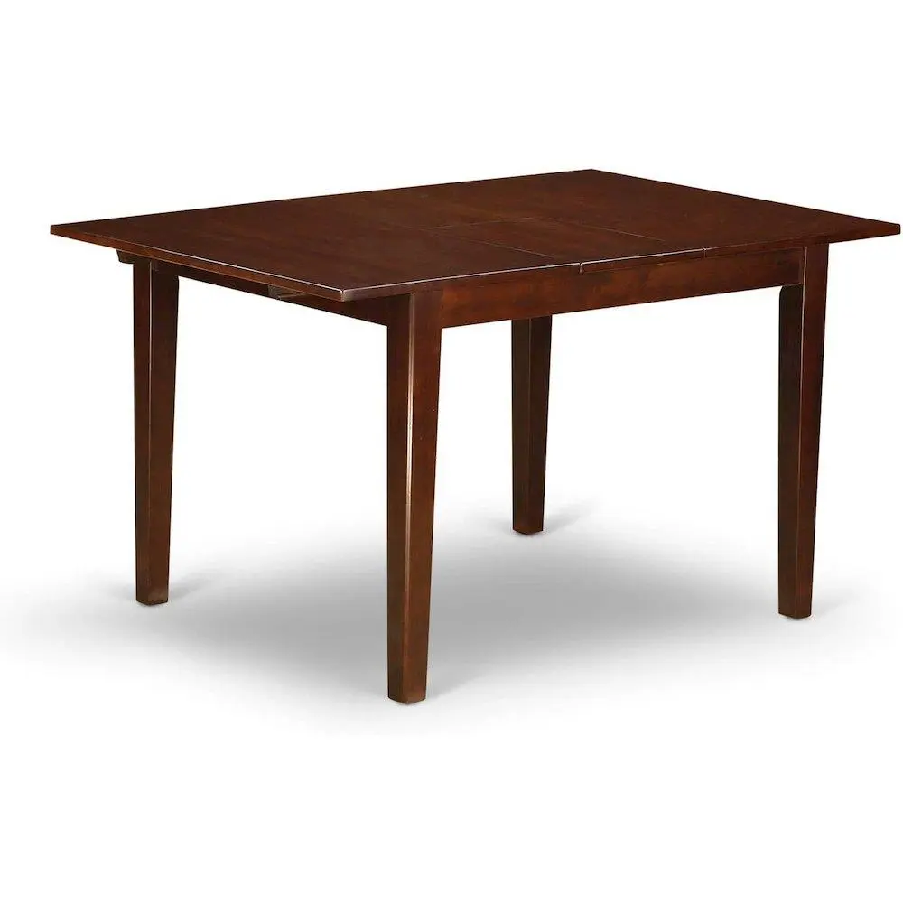 Elegant Drop Leaf Dining Table – Mahogany Expandable Kitchen Table