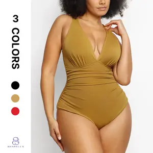 Shapellx Smart Sculpt Plunge Cutout Swimsuit Sales