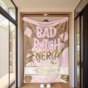 Plouise Bad Batch Energy Chocolate Theme Ultra Soft Comfortable Sofa Blanket, Lightweight Portable Throw Blanket, Birthday Gift