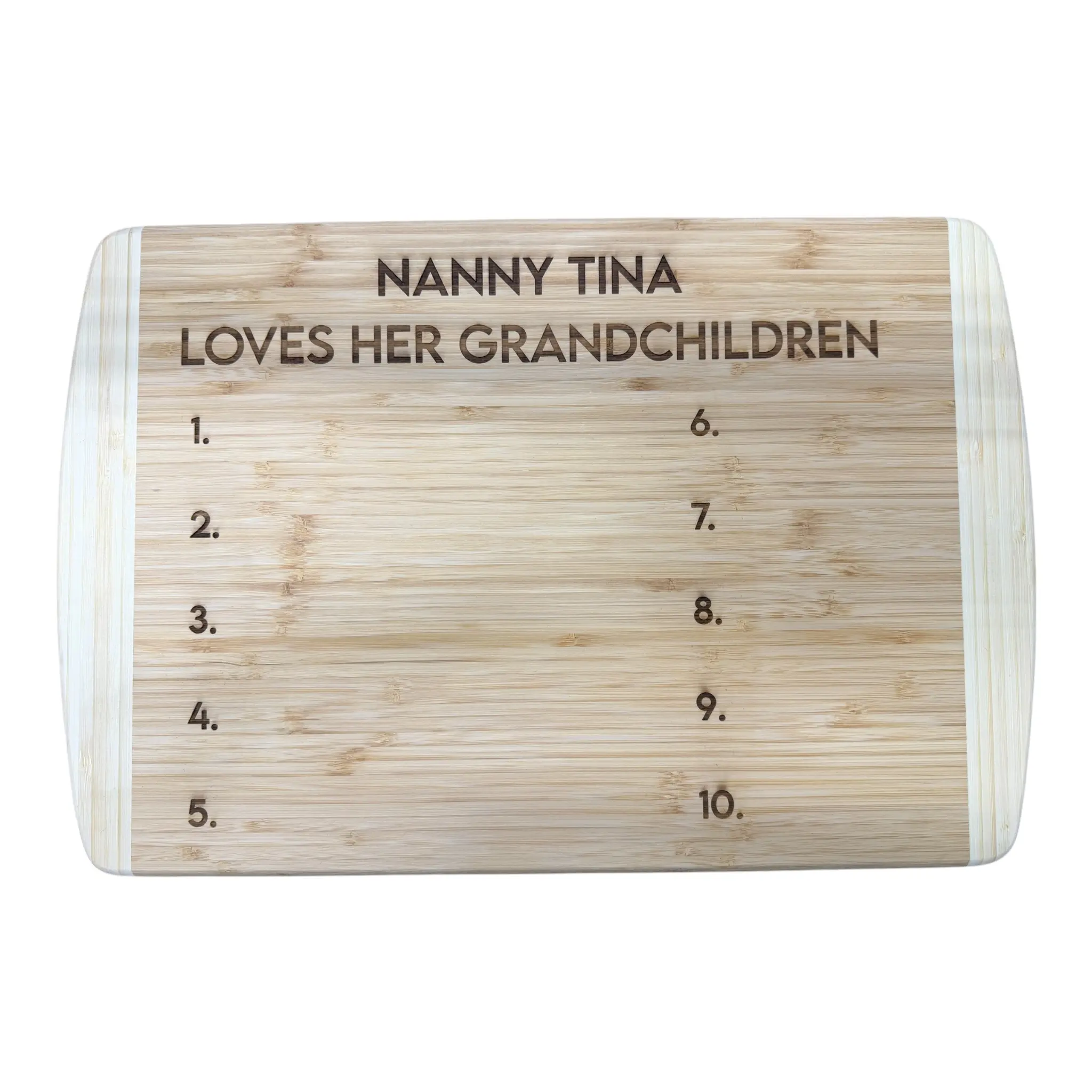 Viral Grandchild Ranking Board - Custom Board for Ranking Favorite Grandchildren