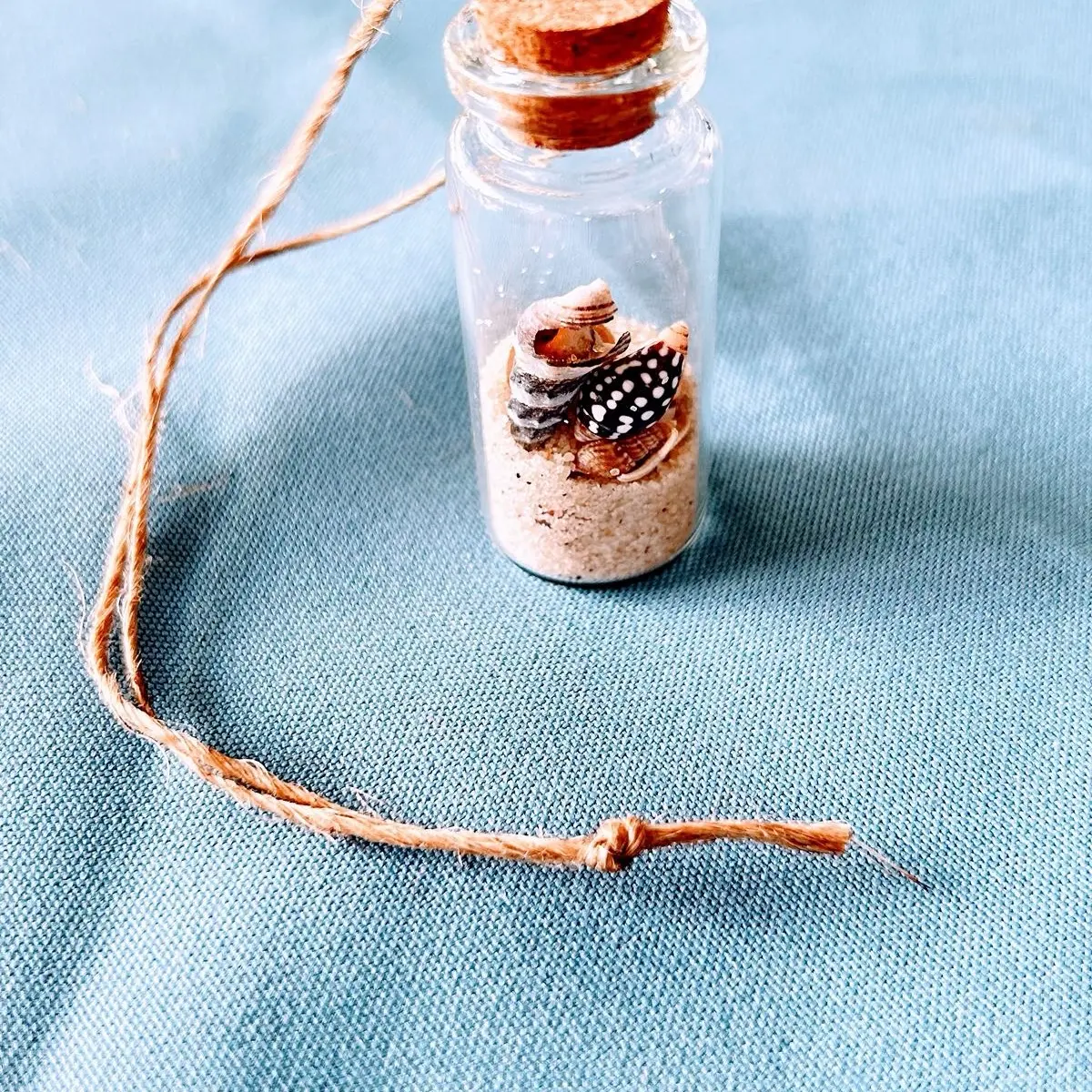 Beach in a Bottle for Rear View Mirror Decoration - Large, Medium and Small Sizes Available