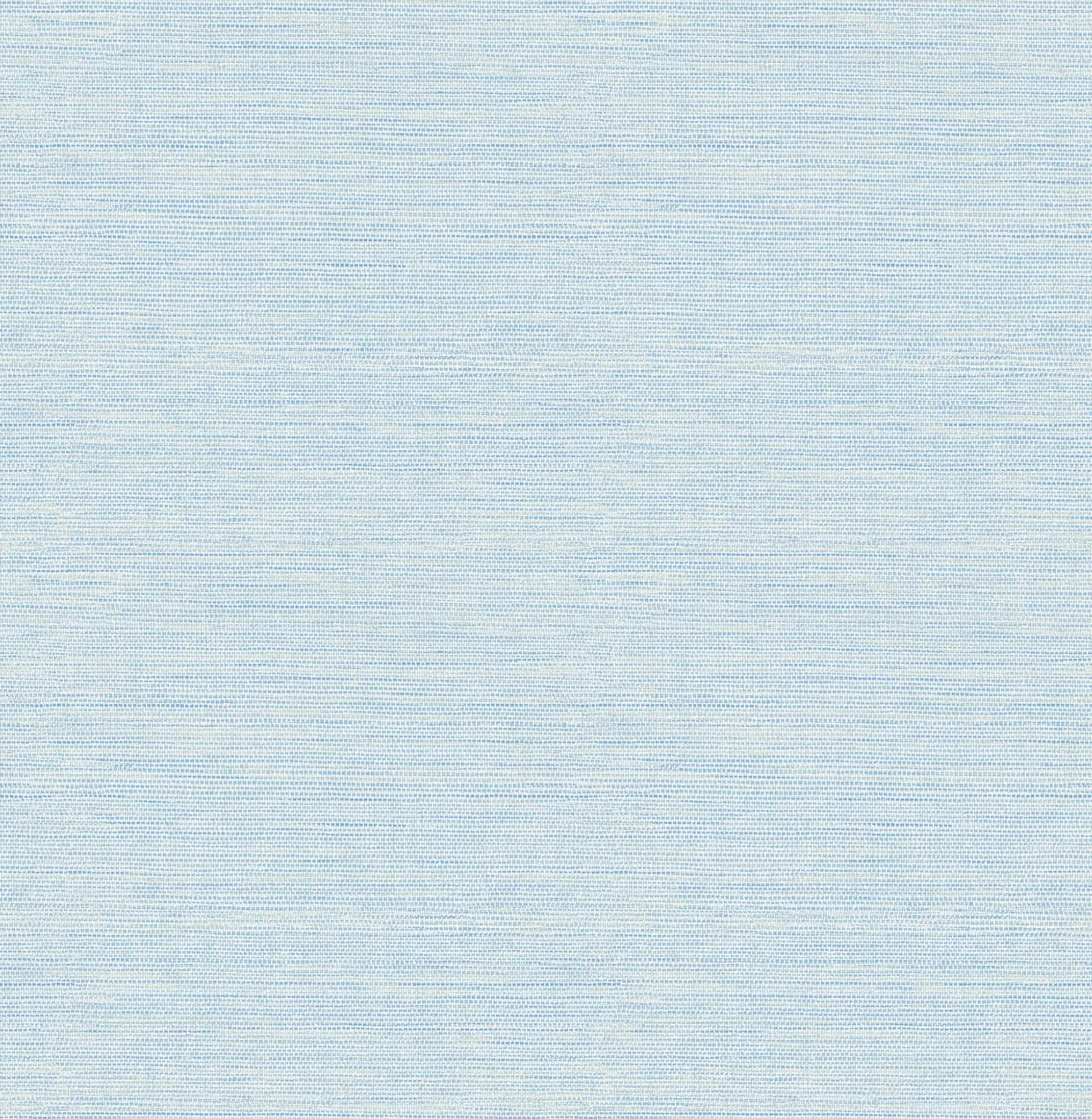 4169-24283 Agave Sky Blue Faux Grasscloth Wallpaper