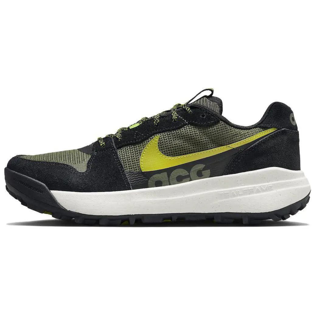 Nike ACG Lowcate Athletic Sneaker - Cargo Khaki Cactus, Men's/Women's Sports Footwear, Outdoor Performance Shoe, Sports Shoes, Trainer, Walking Shoes