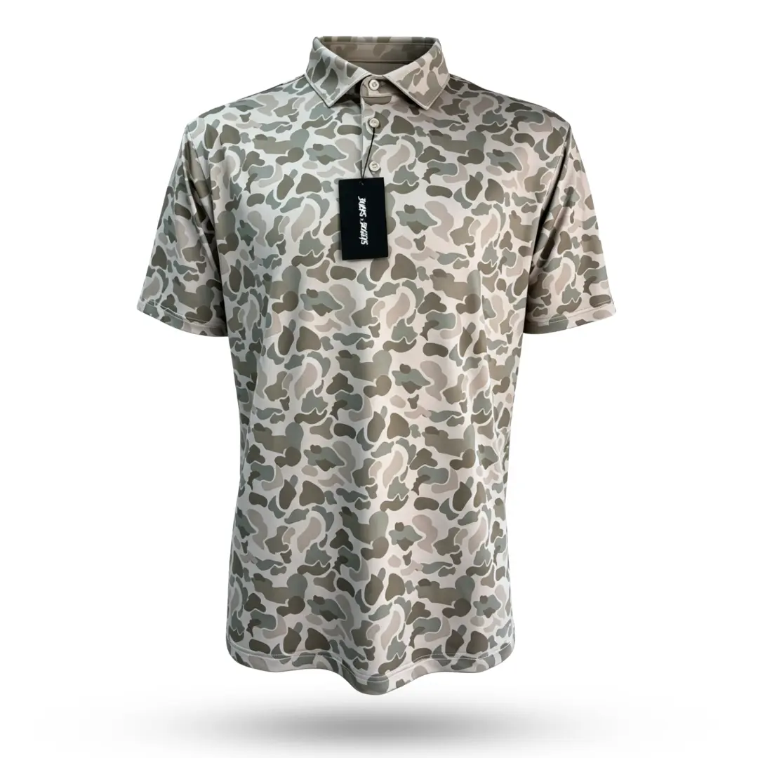 Back Nine Camo Polo