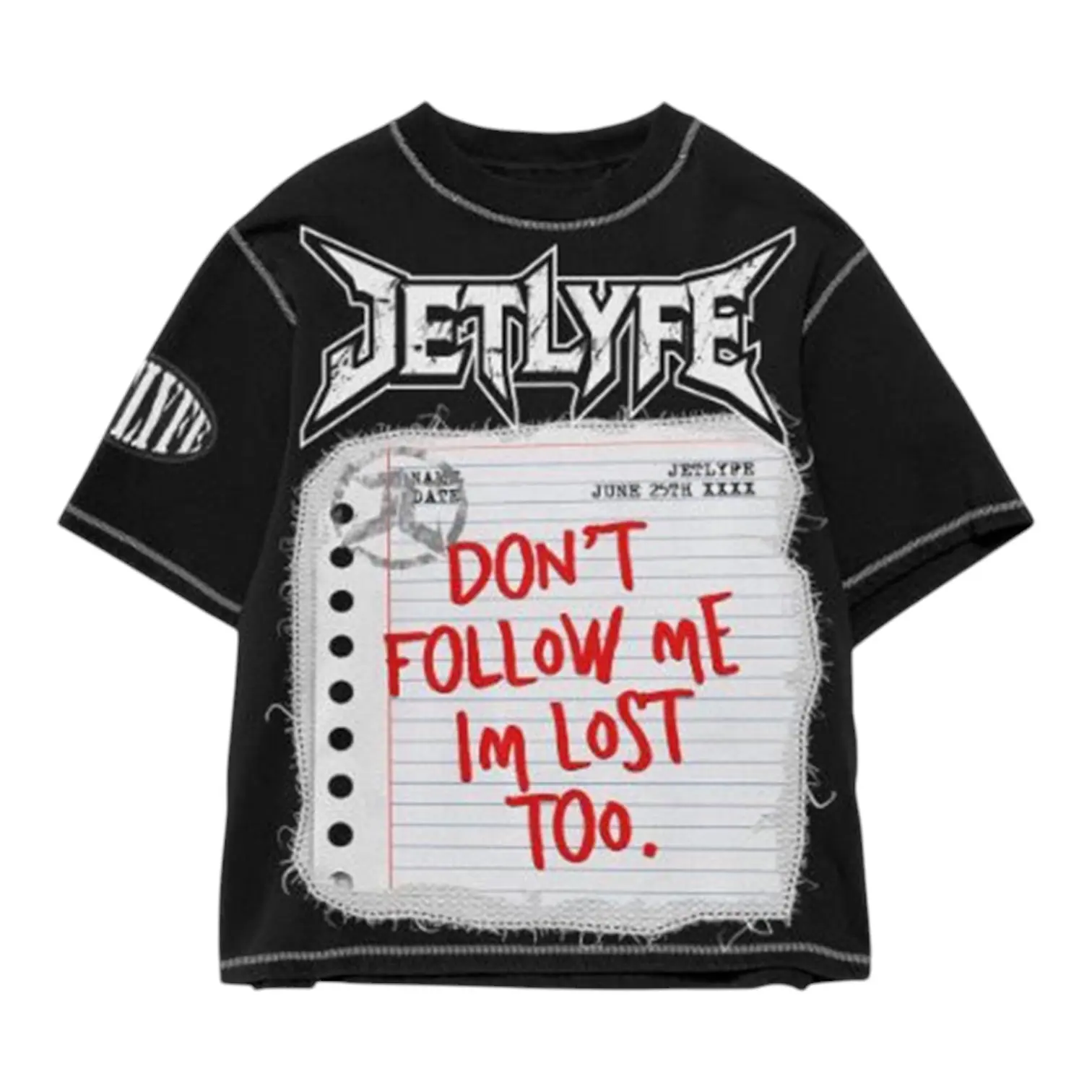 JETLYFE: Don't Follow Me SS Tee JL078