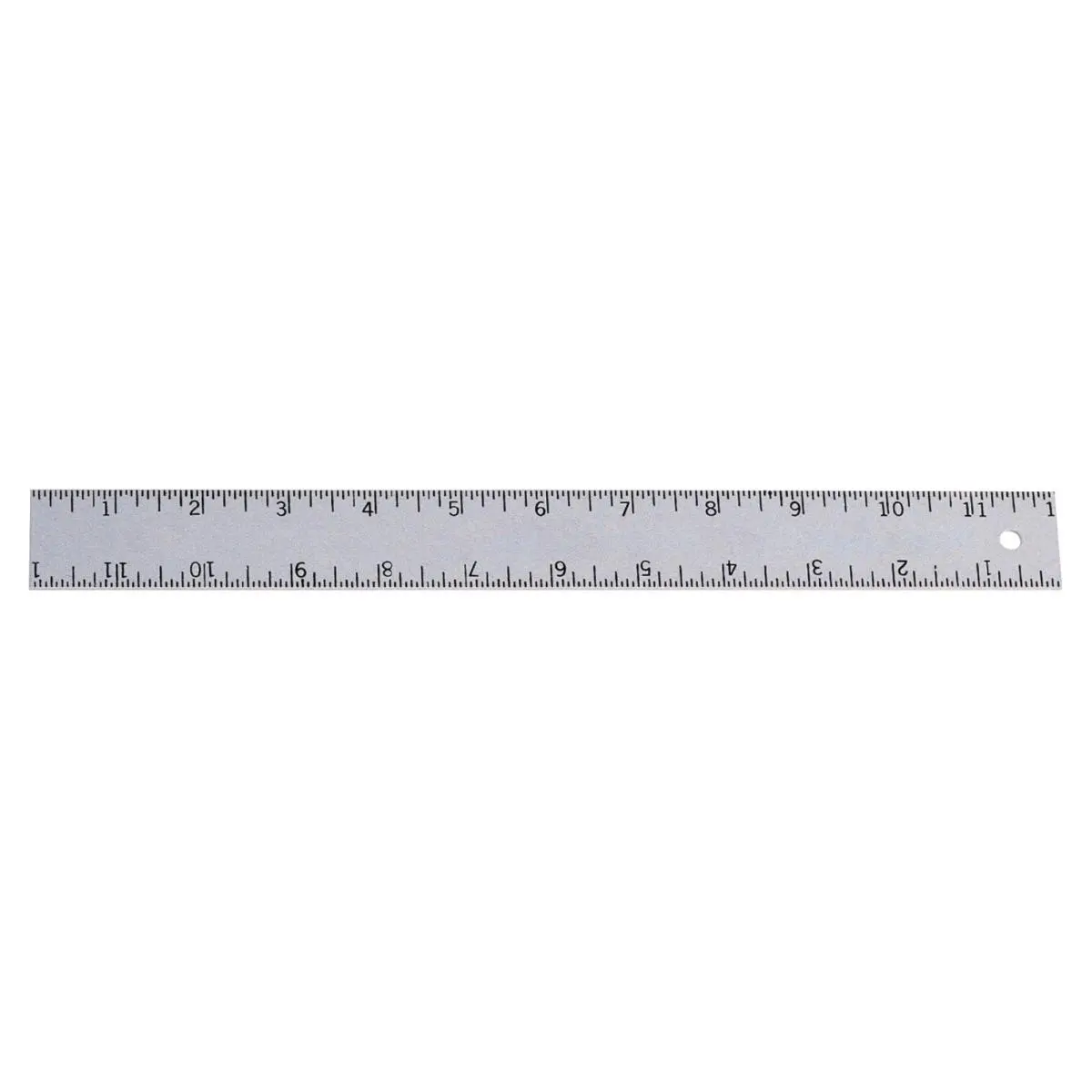 Hard Aluminum Ruler, 18 x 1.25 in.