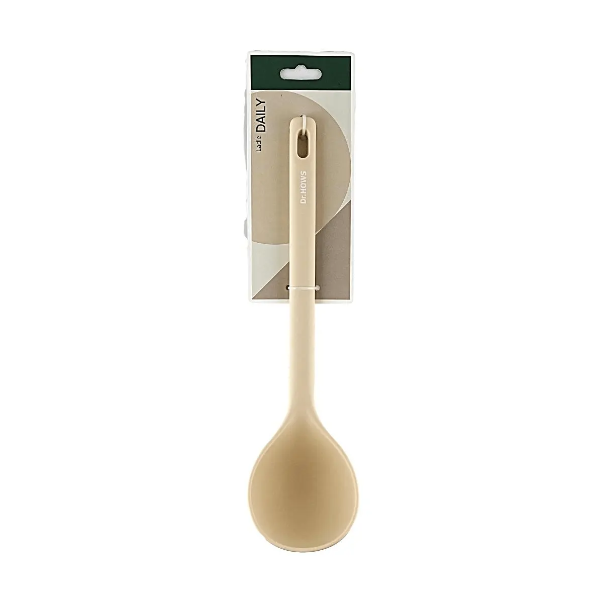 Dr. Hows Korean Silicone Ladle Spoon - Heat Resistant, Non-Stick Cookware Safe, Food Grade Silicone for Everyday Cooking