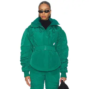 Free People x FP Movement Lift Laugh Love Ski Jacket in Green Glow