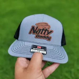 Natty Daddy Leather Patch Hat Natty Daddy Leather Patch Hat