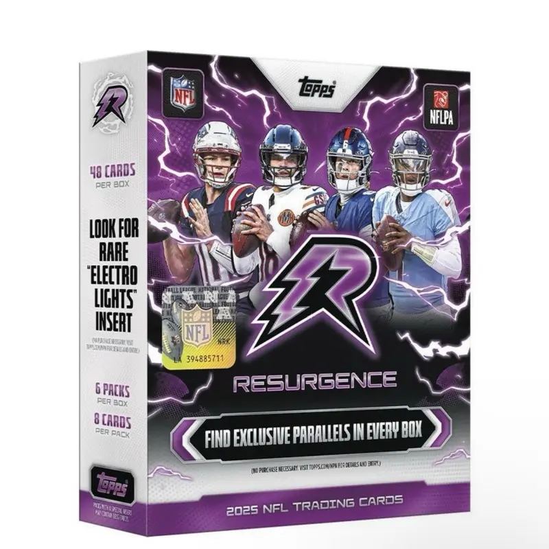 Break #001 (2025 Topps Resurgence Trading Card Bundle - 1 Mega Box, 1 Blaster Box)
