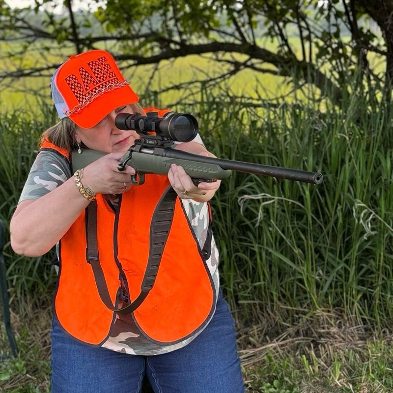 Babe Trucker Hat Mesh Foam Cap for Men and Women Snapback Adjustable Baseball Cap with Breathable Mesh Back Neon Orange and White Casual Style