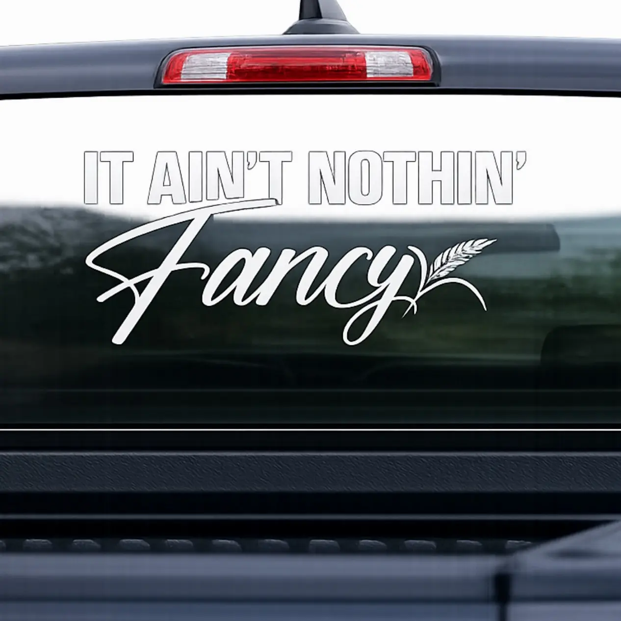 It Ain't Nothin' fact Sticker decal