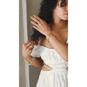 Brass Coil Bangle