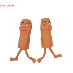 Abstract Wooden Stick Figure Stress Relief Toy, Sand Squeeze Pop Bubble Shooter, Office Work Anxiety Relief, Decompression Toy