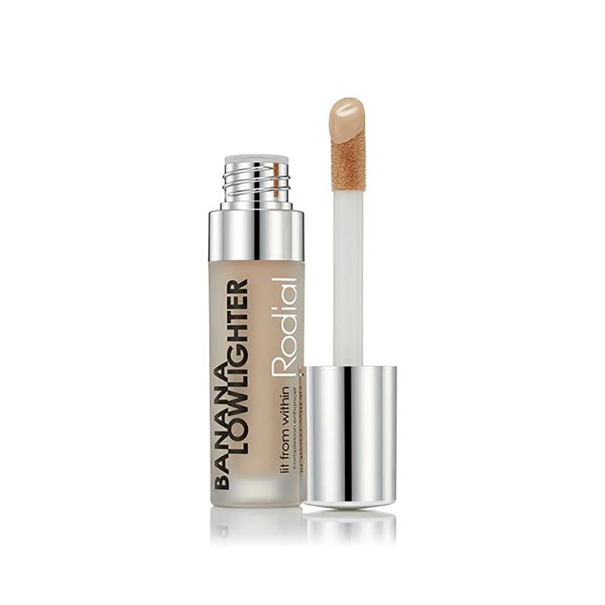 Rodial Banana Lowlighter – Hydrating Liquid Concealer with Yellow Undertone, Silky Non-Shimmer Finish – Infused with Hyaluronic Acid, Vitamin E & Caffeine