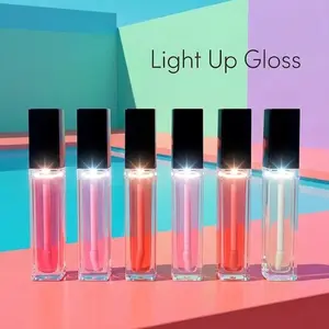 LED Light lip gloss