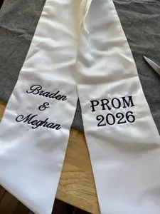 ^^^ CUSTOM^^^ Prom Bouquet Ribbon ^^^ CUSTOM^^^ Prom Bouquet Ribbon