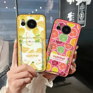Graffiti Soft case Phone Case For Sharp Aquos sense7/SH-V48 Back Cover Full wrap Cartoon Waterproof Silicone protective Dirt-resistant Cover Card sleeve Shockproof Fashion Design