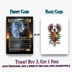 Dumbledore Light Magic MTG Proxy Commander Deck - 107 Cards Set
