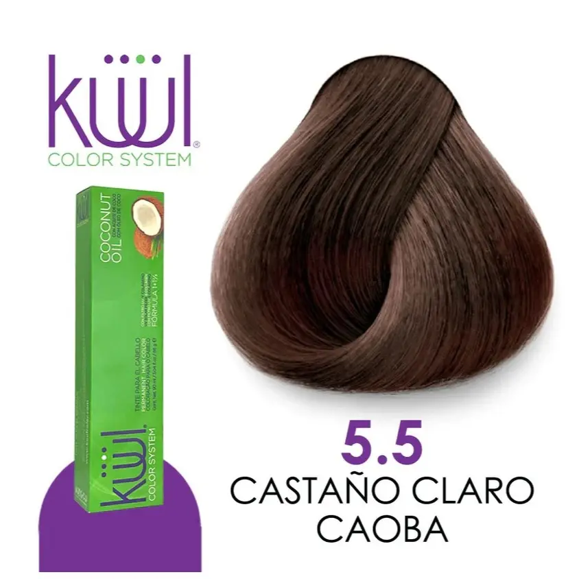 Caobas Color 5.5 Castaño Claro Caoba