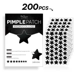 200/400 Pcs Acne Coverage Blemish Barrier Patch Set, Deep-Cleaning, Fragrance-Free and Alcohol-Free, Suitable for All Skin Types